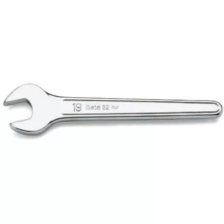 52 Egyoldalas villáskulcs, krómozott 19