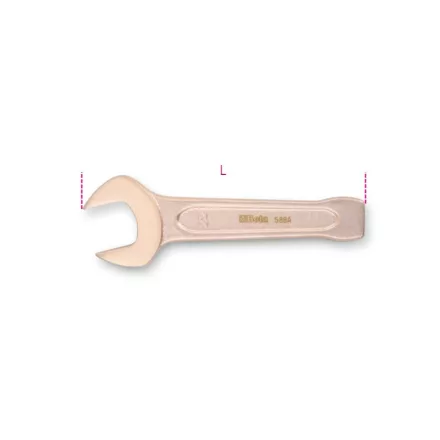 58BA 17 Ütővilláskulcs, szikramentes