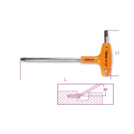 96TBP 10 T-szárú imbuszkulcs műanyag markolattal