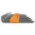 96L/SC8 8 részes mm Hajlított hosszú imbuszkulcs szerszám készlet tartóval