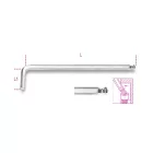 96LBP 1,5 mm Hajlított gömbfejű imbuszkulcs extra hosszú kivitel