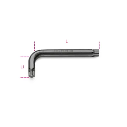 97Tx 07 mm Hajlított Torx® imbuszkulcs, barnított