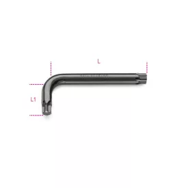 97Tx 45 mm Hajlított Torx® imbuszkulcs, barnított
