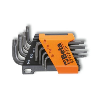 97Tx/SC8 8 részes mm Hajlított Torx(R) imbuszkulcs szerszám készlet tartóval