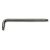 97RTx 06 mm Hajlított Tamper Resistant Torx® imbuszkulcs