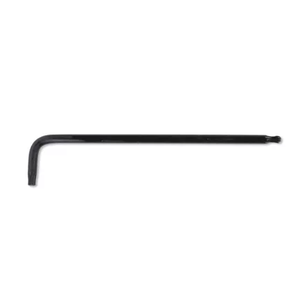 97BTxL 09 mm Hajlított bitkulcs egyik vége gömbölyű, hosszú kivitel Torx® csavarokhoz