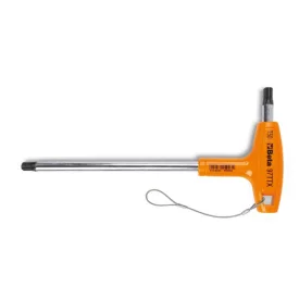   97TTXHS T-szárú Torx(R)-imbuszkulcs, műanyag markolattal, krómozott, fekete hegyek H-SAFE