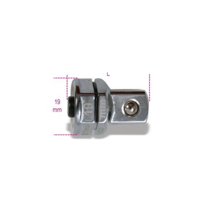 123Q1/2 Adapter gyorscsatlakozóval 1/2" 19 mm-es racsniskulcshoz 19