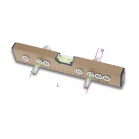 357F3 ​Vízmérték 3 libellával csapok beállításához