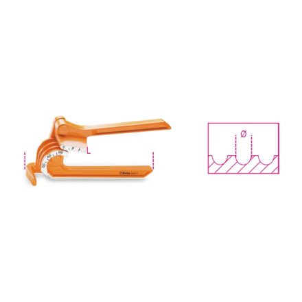 388A/1 Csőhajlító vékonyfalú réz és könnyűfém csövekhez