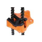 398 Munkapadra szerelhető láncos csősatu, festett