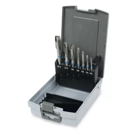 428FP/C7 7 darabos 428FP gépi menetfúró készlet, HSS