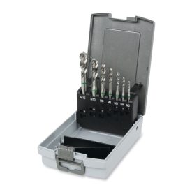   429FC/C7 7 darabos 429FC gépi menetfúró készlet, HSS-CO 5%