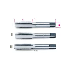430ASC 5/16 Kézi menetfúró, UNC menet, krómacélból
