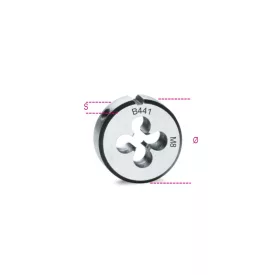   441 6X0,75 Menetmetsző, metrikus finom menet, krómacélból