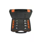 451/C8 8 darabos koronafúró készlet, HSS, köszörült