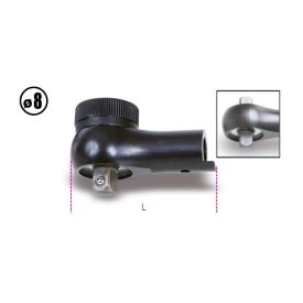   611 Kettős működésű racsni a 604B/5 és a 604B/10 modellhez Külső négyszög: 8 mm