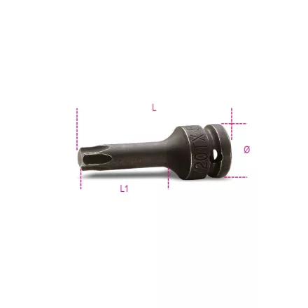 720TX 60 Gépi Torx® Dugókulcs