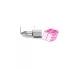 861PZ/C 1 Csavarhúzóbetétek Pozidriv®-Supadriv® csavarokhoz