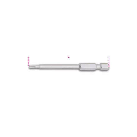 862Tx-L 15 Csavarhúzóbetétek Torx®-csavarhoz