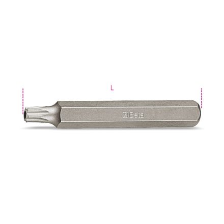 867RTx-L 30 Csavarhúzóbetétek Tamper Resistant Torx®-csavarhoz