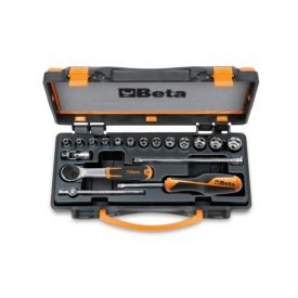   900/C13-5 13 hatlapú Dugókulcs és 5 tartozék, fémdobozban