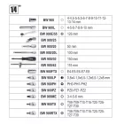 BW 903E/C170 Worker dugókulcs készlet, 170 részes