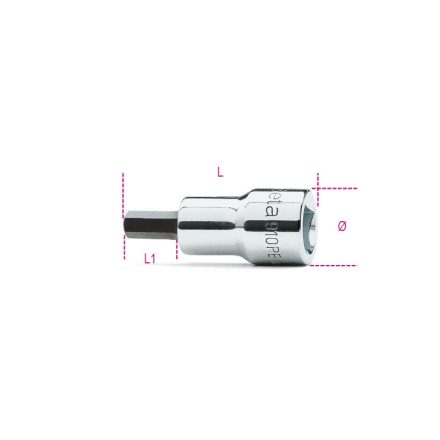910PE 9-3/8"-OS IMBUSZ-Dugókulcs