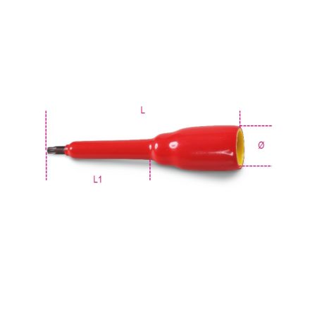 910MQ-TX/25 3/8" DUGÓKULCS TORX® CSAVAROKHOZ, SZIGETELT, T25