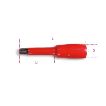 910MQ-XZN/10 3/8" DUGÓKULCS XZN® CSAVAROKHOZ, SZIGETELT, M10