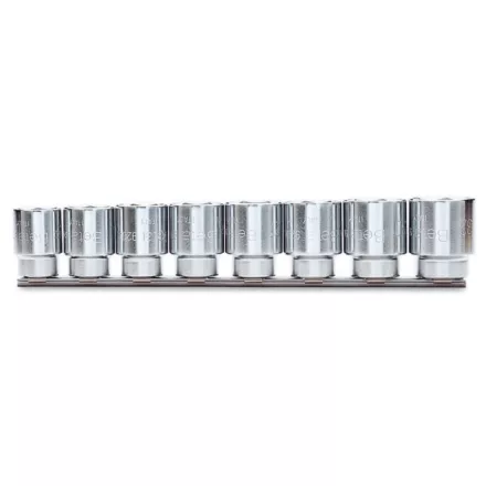 920A/SB8  8 részes hatlapú Dugókulcs szerszám készlet (920A cikk) tartón