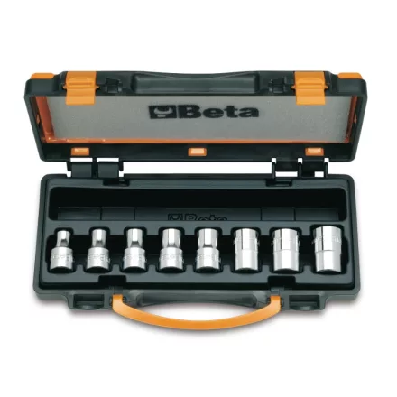 920FTX/C8 8 részes Dugókulcs szerszám készlet Torx®-csavarokhoz (920FTX cikk) kofferban