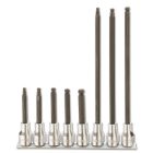 920BP/SB8 8 részes hatszögű gömbfejű Dugókulcs szerszám készlet (920BP cikk) tartón