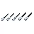 920XZN-L/S5 5 részes XZN®-profilú imbusz-Dugókulcs szerszám készlet (920XZN cikk) tartón