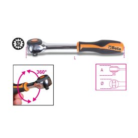   920/58 Irányváltós racsni 1/2"_x005F_x005F_x005F_x005F_x005F_x005F_x005F_x000D_, 52-fogú