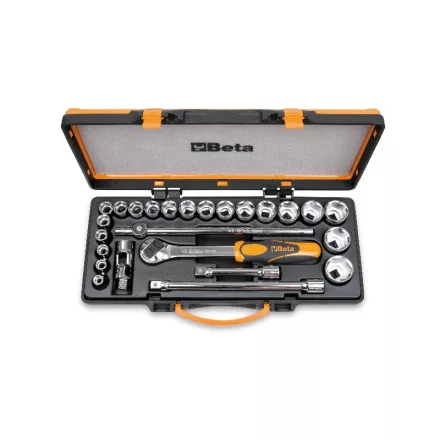 920B/C20 20 Dugókulcs és 5 tartozék fémdobozban