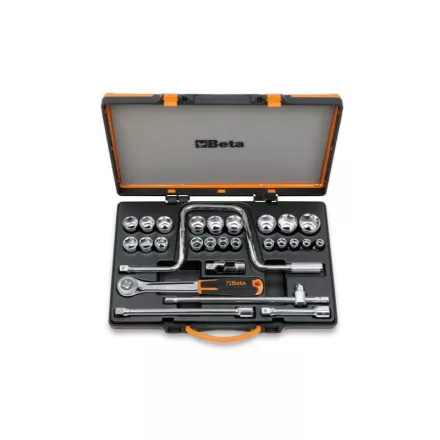 920B/C21 21 Dugókulcs és 5 tartozék fémdobozban 