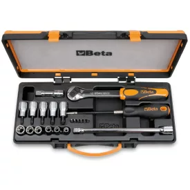   920TX/C17 6 csavarhúzóbetét, 6 Dugókulcs Torx®-csavarokhoz és 4 tartozék fémdobozban 