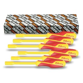   943MQ/S6 6 részes dugókulcs-csavarhúzó szerszám készlet nyéllel 