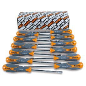   944Bx/S12 12 részes dugókulcs-csavarhúzó szerszám készlet bi-materiál nyéllel 