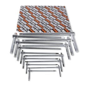 951/S14 14 részes T-szárú imbuszkulcs szerszám készlet 