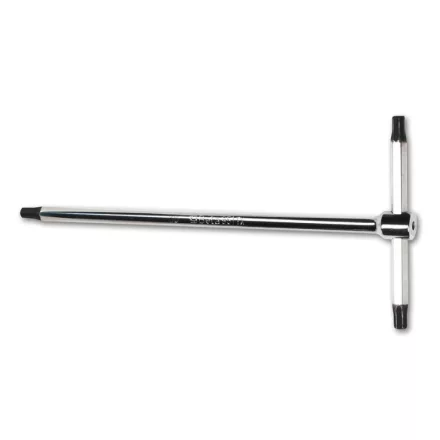 951Tx 10 T-szárú imbuszkulcs, a végeken négyszögprofil Torx®-csavarhoz