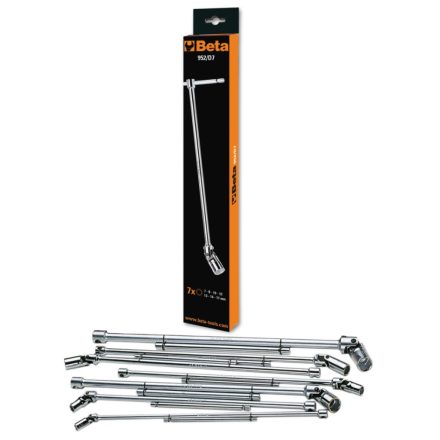 952/D7 T-szárú hatszögű imbuszkulcskészlet, 7 darabos