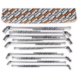 952/S18  18 részes csuklós T-kulcs szerszám készlet 