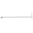 952L Csuklós T-kulcs, hosszított kivitel, krómozott 10