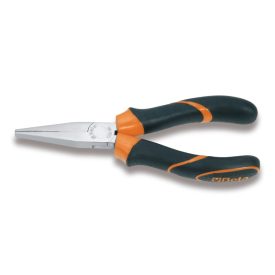   1008BM 160 Hosszú laposfogó, krómozott, gumibetétes műanyag nyéllel