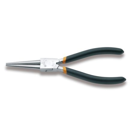 1010 160 Hosszú kerekcsőrű fogó PVC-bevonattal