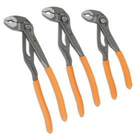 1047N/D3 Nyomógombbal állítható vízpumpafogó készlet