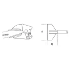 1063 Bádogos önzáró fogó, krómozott