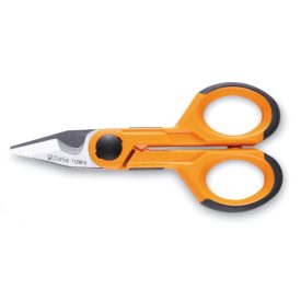   1128FX Műszerész olló, egyenes rozsdamentes acél él, mikrofogazattal, kábelvágó és krimpelő kábelsarukhoz és csövekhez